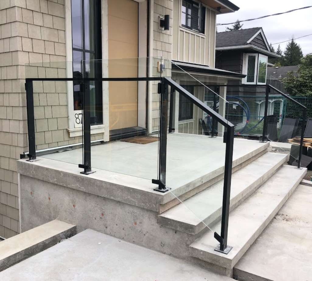 glass railing vancouver aluminum